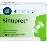 SINUPRET &uuml;berzogene Tabletten 50 St.