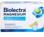 BIOLECTRA Magnesium 243 mg forte Zitrone Br.-Tabl. 60 St.