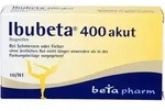 IBUBETA 400 akut Filmtabletten 10 St.