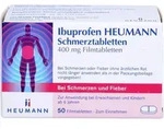 IBUPROFEN Heumann Schmerztabletten 400 mg 50 St.