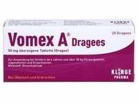 VOMEX A Dragees 50 mg überzogene Tabletten 20 St.