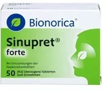 SINUPRET forte &uuml;berzogene Tabletten 50 St.
