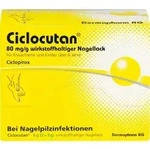 CICLOCUTAN 80 mg/g wirkstoffhaltiger Nagellack 6 g