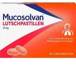 MUCOSOLVAN Lutschpastillen 15 mg 20 St.