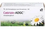 CETIRIZIN ADGC Filmtabletten 50 St.