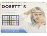DOSETT S Arzneikassette blau 1 St.