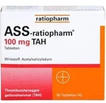 ASS-ratiopharm 100 mg TAH Tabletten 50 St.