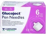 GLUCOJECT Pen-Nadeln 31 Gx6 mm 0,25 mm 100 St.