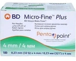 BD MICRO-FINE+ 4 Pen-Nadeln 0,23x4 mm 110 St.