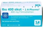 IBU 400 akut-1A Pharma Filmtabletten 30 St.