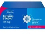CETIRIZIN STADA 10 mg Filmtabletten 100 St.