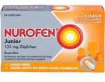 NUROFEN Junior 125 mg Z&auml;pfchen 10 St.