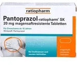 PANTOPRAZOL-ratiopharm SK 20 mg magensaftres.Tabl. 7 St.