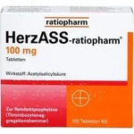 HERZASS-ratiopharm 100 mg Tabletten 100 St.