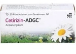 CETIRIZIN ADGC Filmtabletten 20 St.