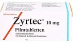 ZYRTEC 10 mg Filmtabletten 100 St.