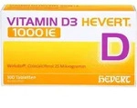 VITAMIN D3 HEVERT 1000 I.E. Tabletten 100 St.