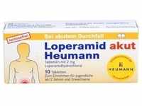 LOPERAMID akut Heumann Tabletten 10 St.