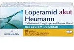 LOPERAMID akut Heumann Tabletten 10 St.