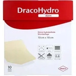 DRACOHYDRO d&uuml;nn Hydrokoll.Wundauflage 10x10 cm 10 St.