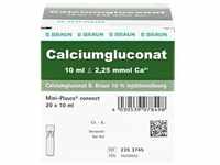 CALCIUMGLUCONAT 10% MPC Injektionslösung 200 ml