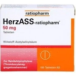 HERZASS-ratiopharm 50 mg Tabletten 100 St.