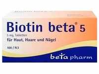 BIOTIN BETA 5 Tabletten 100 St.