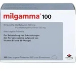 MILGAMMA 100 mg &uuml;berzogene Tabletten 100 St.