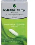 DULCOLAX 10 mg Z&auml;pfchen 6 St.
