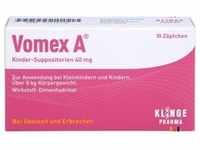VOMEX A Kinder-Suppositorien 40 mg 10 St.