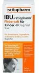 IBU-RATIOPHARM Fiebersaft f&uuml;r Kinder 40 mg/ml 100 ml