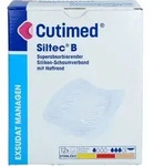 CUTIMED Siltec B Schaumverb.7,5x7,5 cm m.Haftr. 12 St.