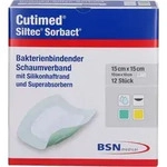 CUTIMED Siltec Sorbact B PU-Verb.15x15cm 12 St.