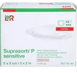 SUPRASORB P sensitive PU-Schaumv.border 5x5cm 10 St.
