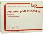 LOPHAKOMP B12 3.000 &mu;g Injektionsl&ouml;sung 10 ml