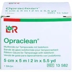 OPRACLEAN Mullbinde z.Tampon.m.Jodoform 5 cmx5 m 1 St.