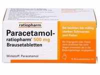 PARACETAMOL-ratiopharm 500 mg Brausetabletten 10 St.