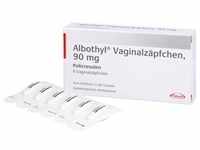 ALBOTHYL Vaginalzäpfchen 90 mg 6 St.