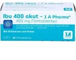 IBU 400 akut-1A Pharma Filmtabletten 20 St.