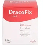 DRACOFIX PEEL Kompressen 5x5 cm steril 8fach 50 St.