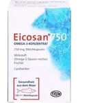 EICOSAN 750 Omega-3 Konzentrat Weichkapseln 120 St.