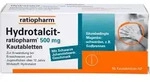 HYDROTALCIT-ratiopharm 500 mg Kautabletten 50 St.