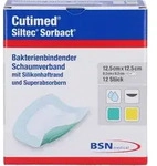 CUTIMED Siltec Sorbact B PU-Verb.12,5x12,5cm 12 St.