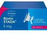 BIOTIN STADA 5 mg Tabletten 100 St.