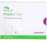 MEPILEX Lite Schaumverband 7,5x8,5 cm steril 5 St.