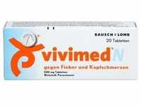 VIVIMED N gegen Fieber und Kopfschmerzen Tabletten 20 St.