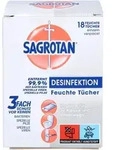 SAGROTAN Desinfektionst&uuml;cher 18 St.