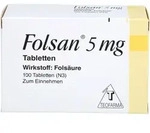 FOLSAN 5 mg Tabletten 100 St.