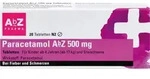 PARACETAMOL AbZ 500 mg Tabletten 20 St.
