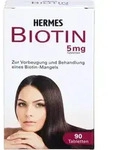 BIOTIN HERMES 5 mg Tabletten 90 St.